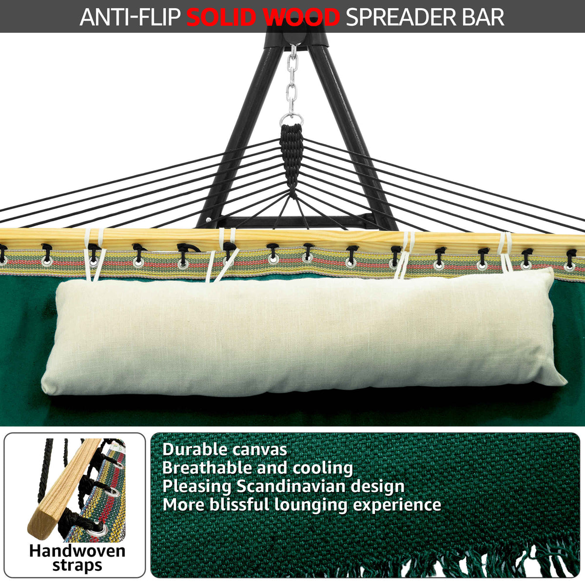 Unity Canvas Hammock Stand-24