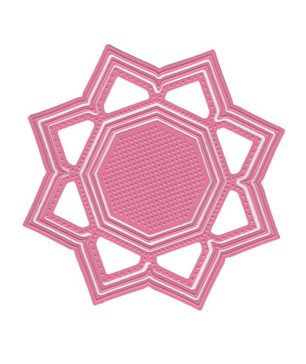 Stitching Dies - Happy Stitches Flower (6 pcs)-1