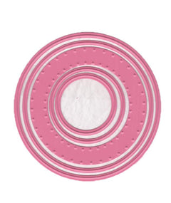 Stitching Dies - Happy Stitches  Circle (5 pcs)-1