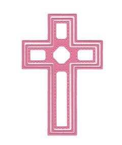 Stitching Dies - Happy Stitches Cross (3 pcs)-1