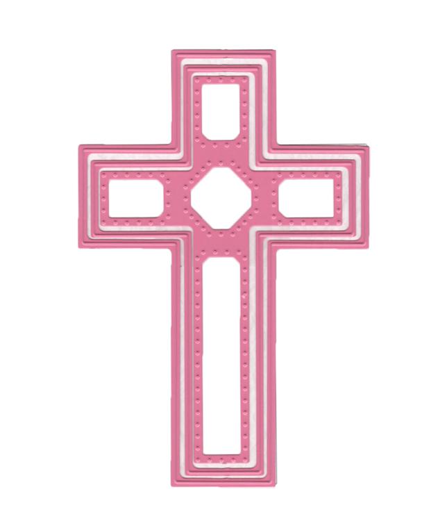 Stitching Dies - Happy Stitches Cross (3 pcs)-1