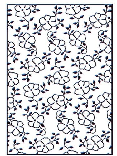 Embossing Folders - Small Flowers 1-1