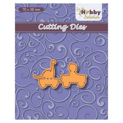 Hobby Solution Cutting Dies Boy in Go-Cart-1