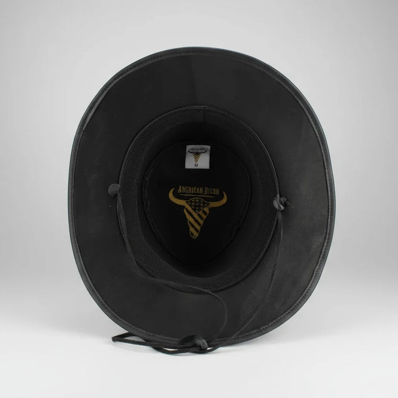 Shapeable Cowboy Hat with 12 Gauge Bullet Slice & Embellishments-9