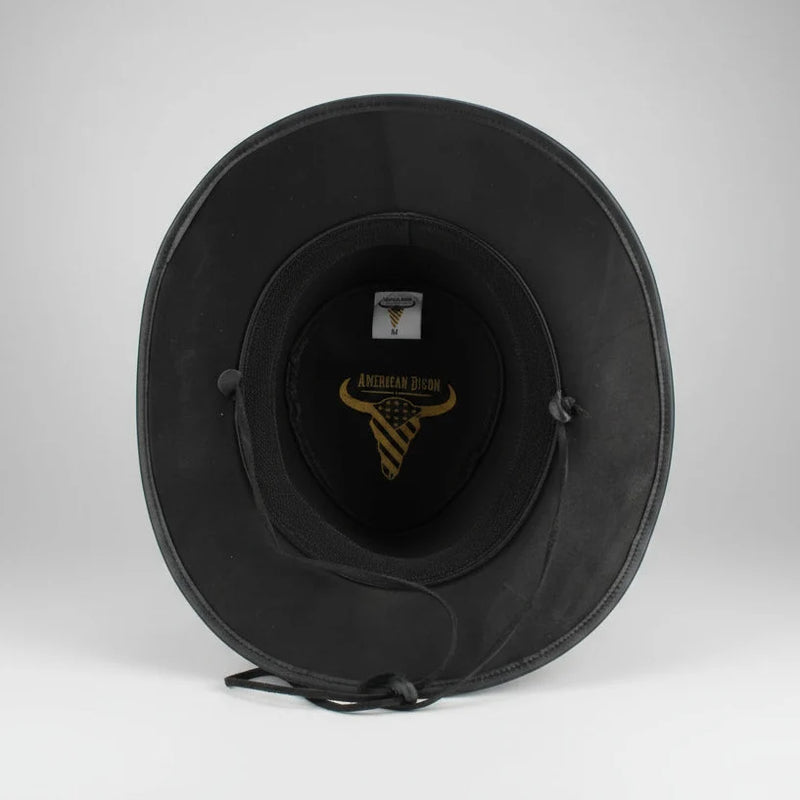 Shapeable Cowboy Hat with 12 Gauge Bullet Slice & Embellishments-9