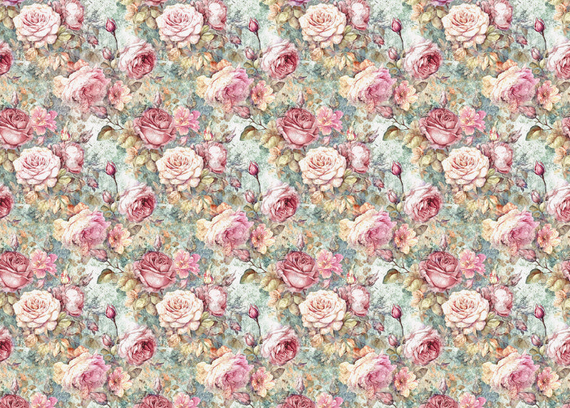 Tissue Paper cm69x49 27.66"x19.29” Hill Garden-2