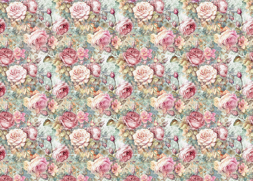 Tissue Paper cm69x49 27.66"x19.29” Hill Garden-2
