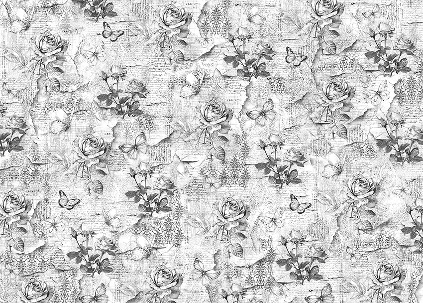 Tissue Paper cm69x49 27.66"x19.29” Millefleur-2