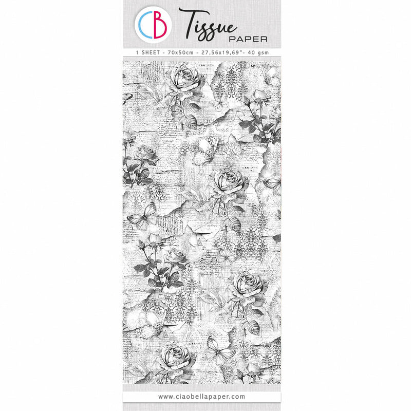 Tissue Paper cm69x49 27.66"x19.29” Millefleur-1