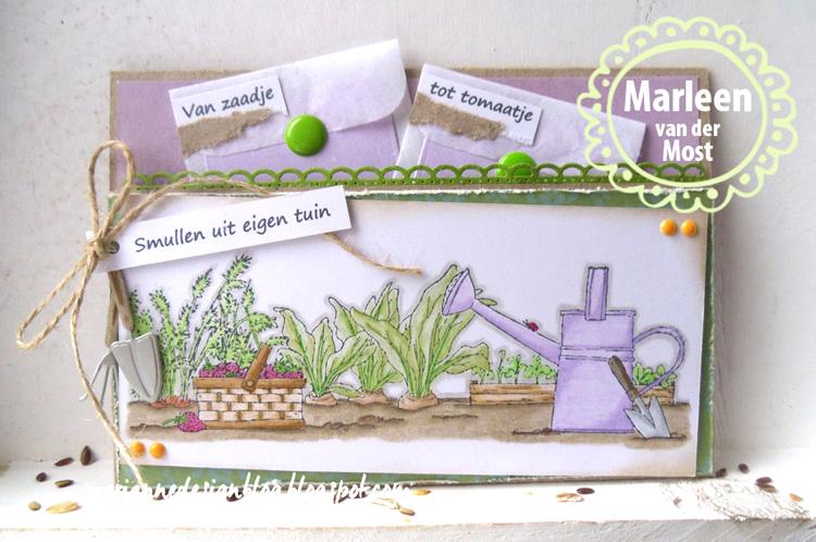 Marianne Design Clear Stamp - Hetty's Border: Vegetable Garden-3