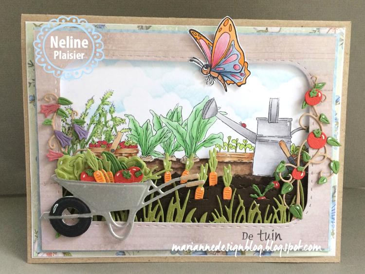 Marianne Design Clear Stamp - Hetty's Border: Vegetable Garden-4