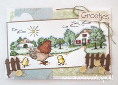 Marianne Design Clear Stamps Hetty's on the Farm-2