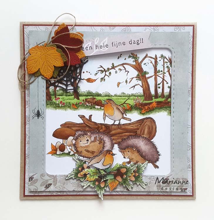 Marianne Design Stamps Hetty's Hedgehogs-2