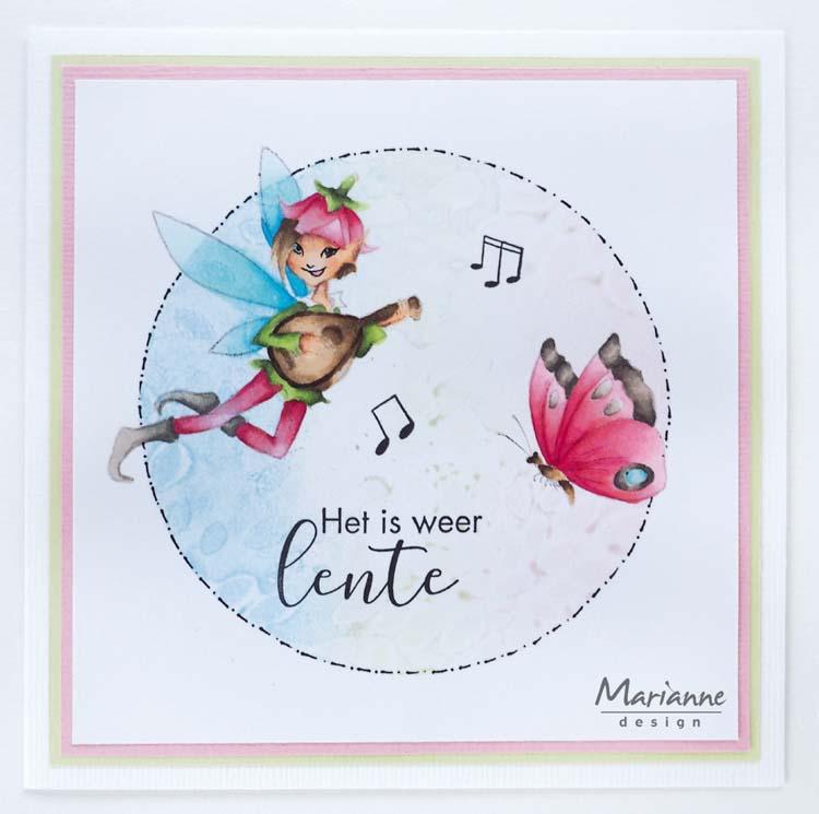 Marianne Design Stamps Hetty's Musical Fairy-2
