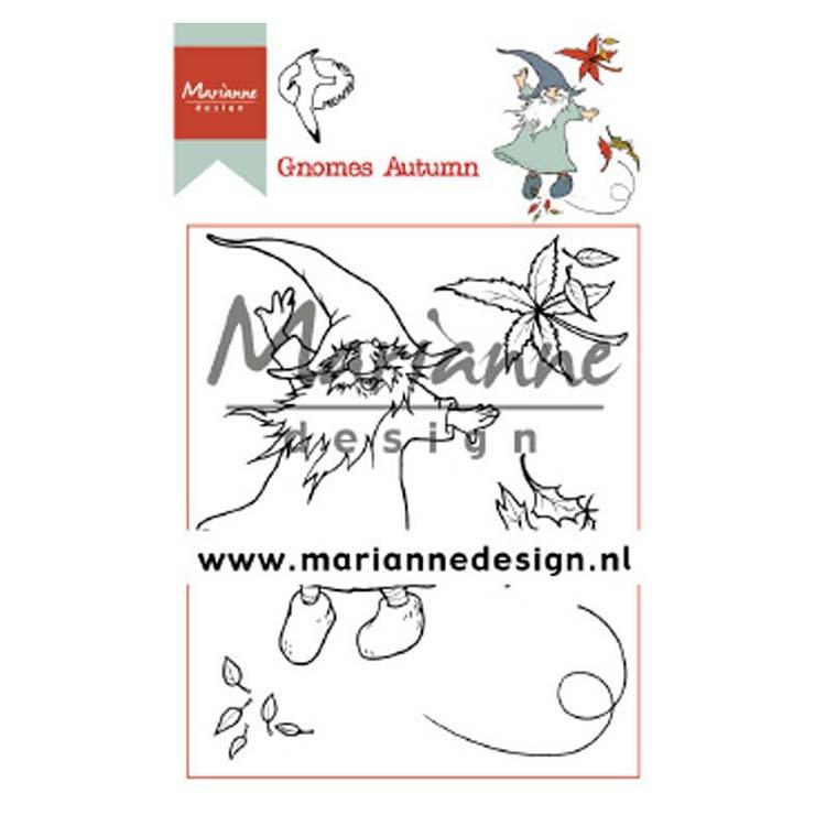 Marianne Design Clear Stamps Hetty's Gnomes Autumn-1