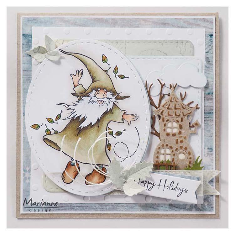 Marianne Design Clear Stamps Hetty's Gnomes Autumn-2