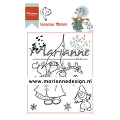 Marianne Design Clear Stamps Hetty's Gnomes Winter-1