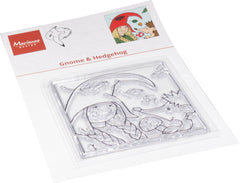 Marianne Design Clear Stamp - Hetty's Gnome & Hedgehog-1