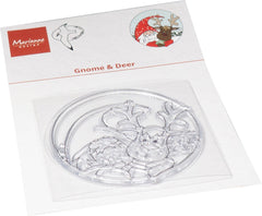 Tampon transparent Marianne Design - Gnome et Cerf de Hetty-1