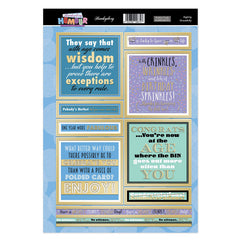 Hunkydory Humour Topper Sheet - Ageing Gracefully-1