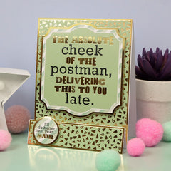 Hunkydory Humour Luxury Card Toppers Kit-6