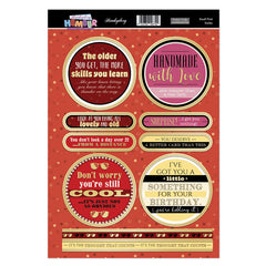 Hunkydory Humour Topper Sheet - Small Print Smiles-1