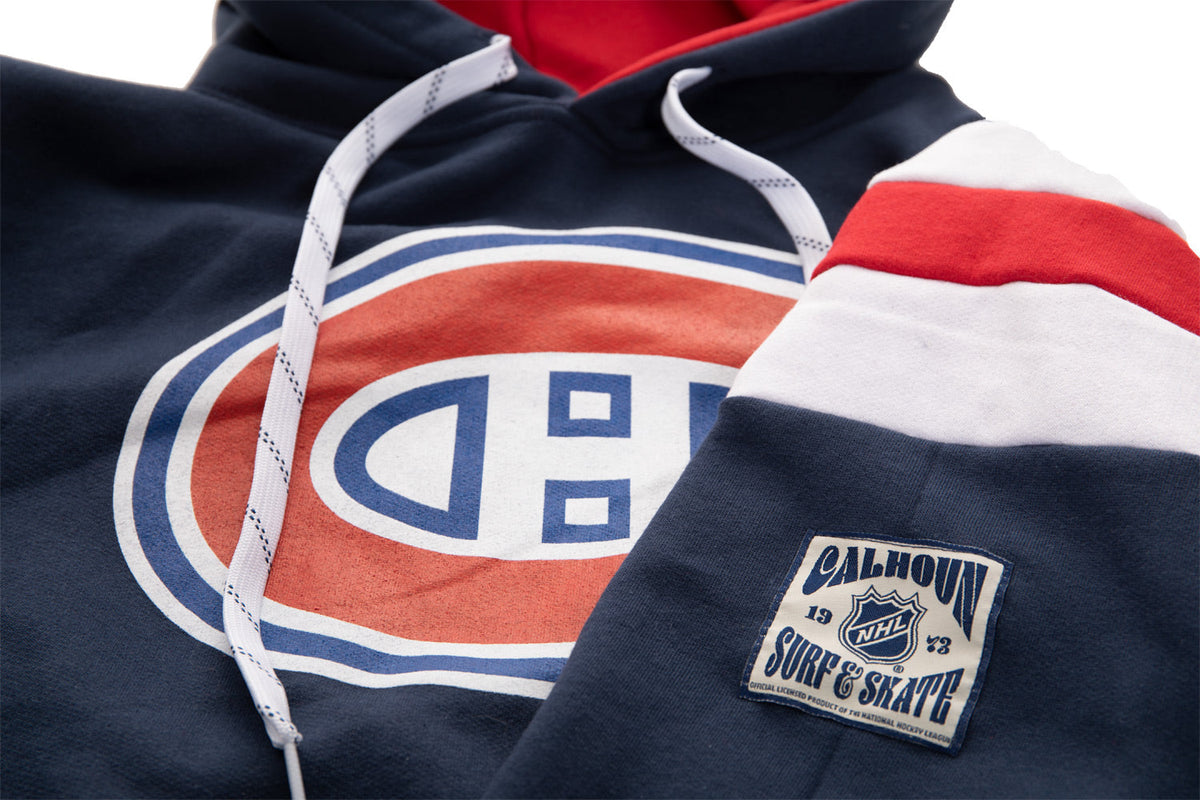 Montreal Canadiens Varsity Retro Style Hoodie-4