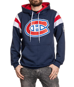 Montreal Canadiens Varsity Retro Style Hoodie-1