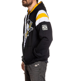 Pittsburgh Penguins Varsity Retro Style Hoodie-3