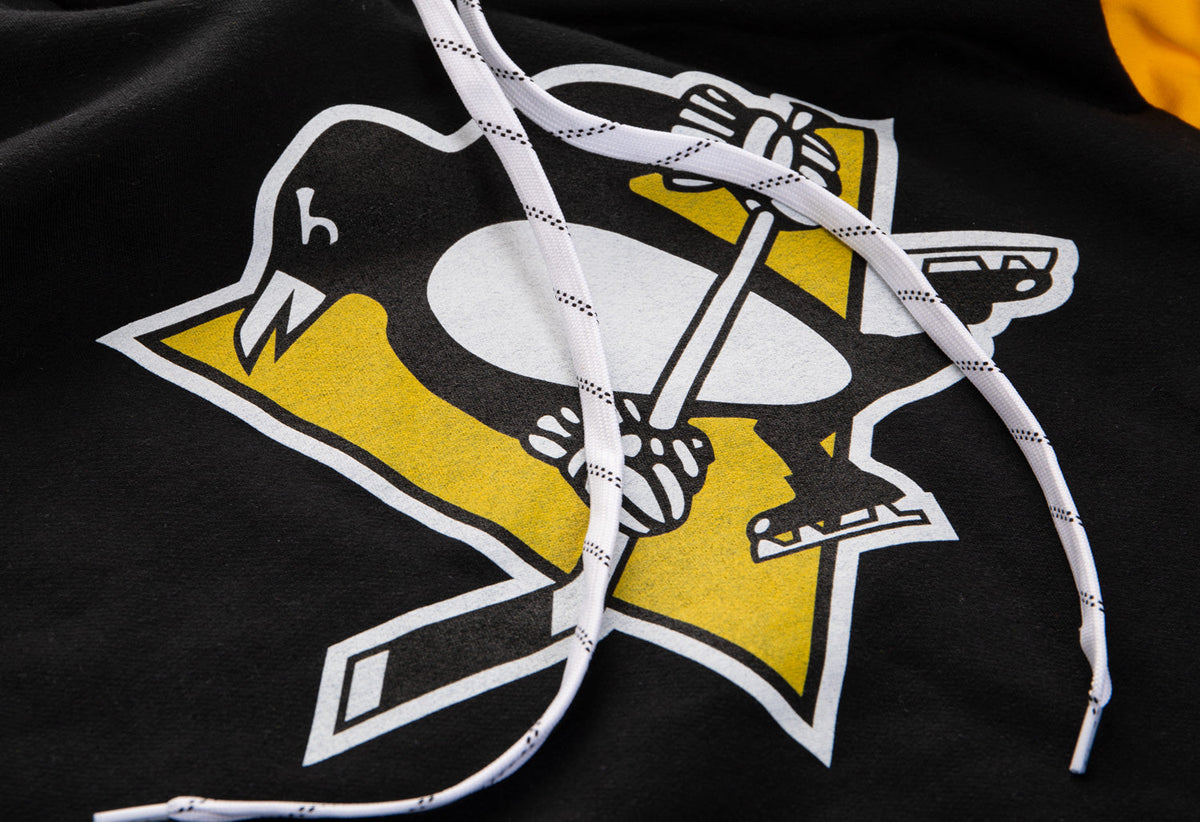 Pittsburgh Penguins Varsity Retro Style Hoodie-5