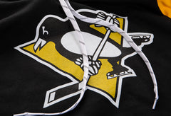 Pittsburgh Penguins Varsity Retro Style Hoodie-5