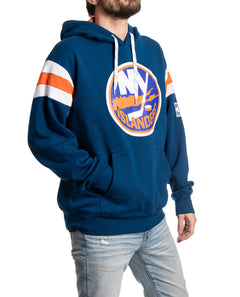 New York Islanders Varsity Retro Style Hoodie-3