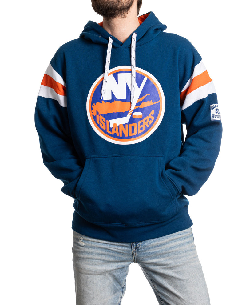 New York Islanders Varsity Retro Style Hoodie-1