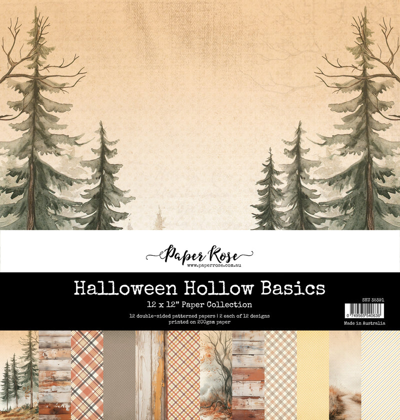 Halloween Hollow Basics 12x12 Paper Collection 35391-1