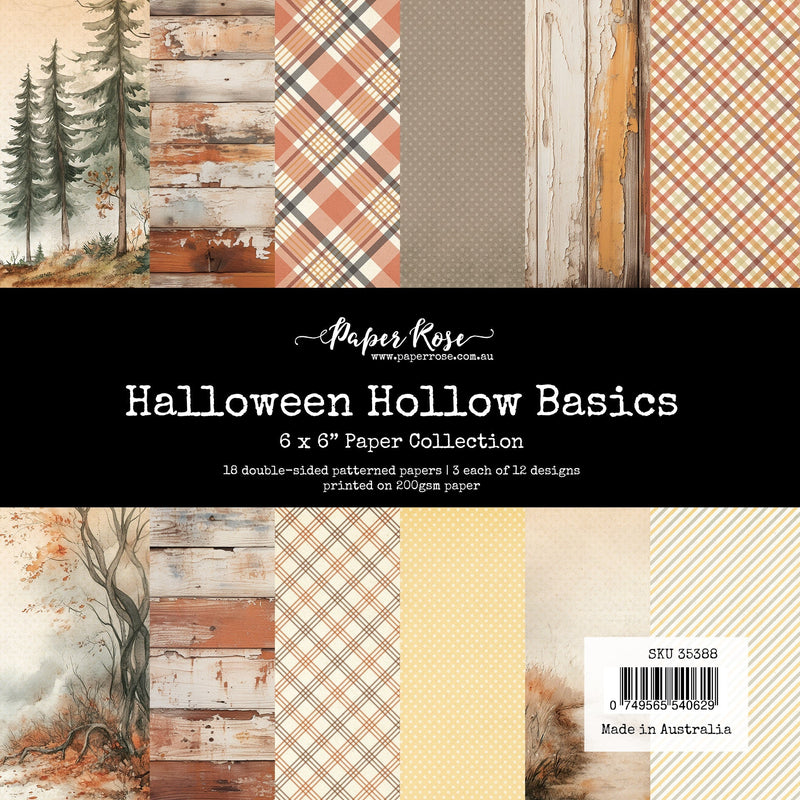 Halloween Hollow Basics 6x6 Paper Collection 35388-1