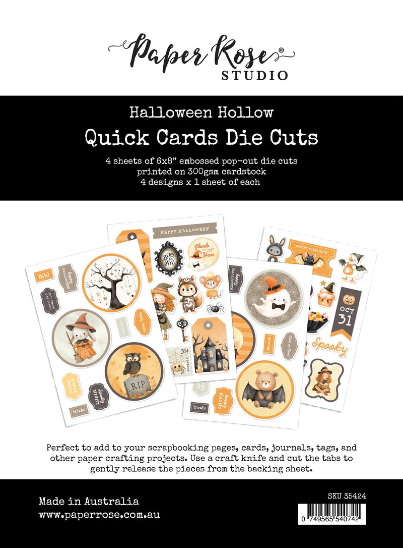 Halloween Hollow Quick Card Die Cuts 35424-1