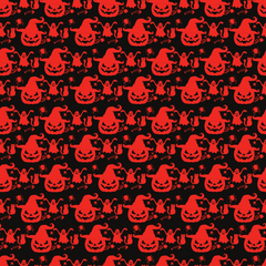 Craft HTV Jack - O' - Lantern, Ghost and Cat Spooky Halloween Pattern 2-1
