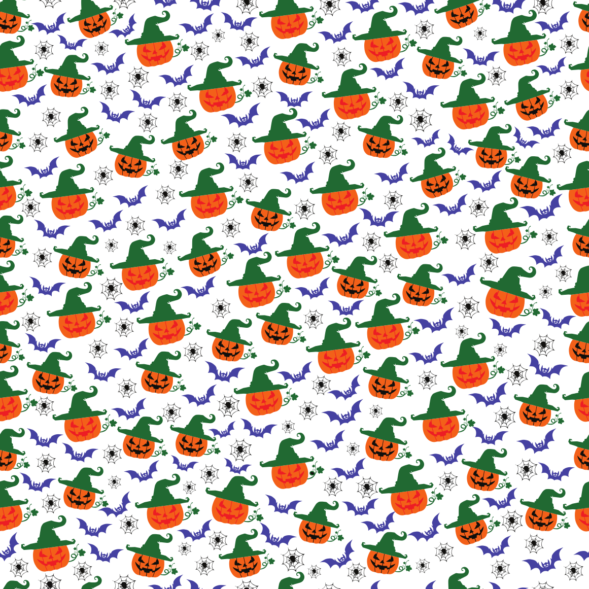 Craft HTV Jack - O' - Lantern Halloween Pattern 1-1