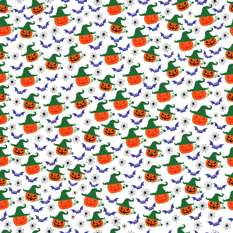 Craft HTV Jack - O' - Lantern Halloween Pattern 1-1