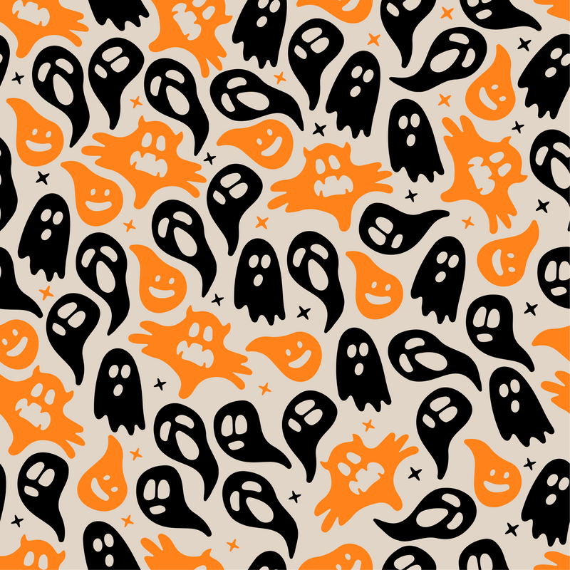 Craft HTV Halloween Ghost Pattern 2-1