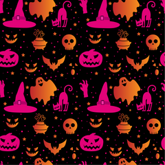 Craft HTV Spooky Halloween 2 Pattern-1