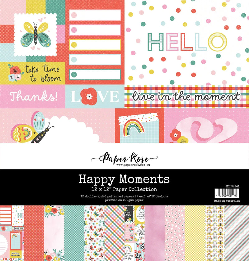 Colección de papel Happy Moments 12x12 34941-1