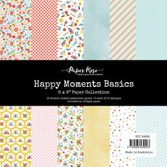 Collection de papiers Happy Moments Basics 6x6 34962-1