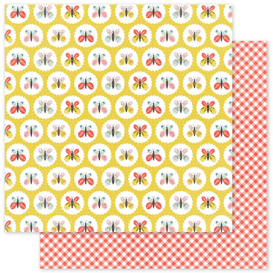 Papiers 30 x 30 Happy Moments Basics D (Lot de 12) 34977-1