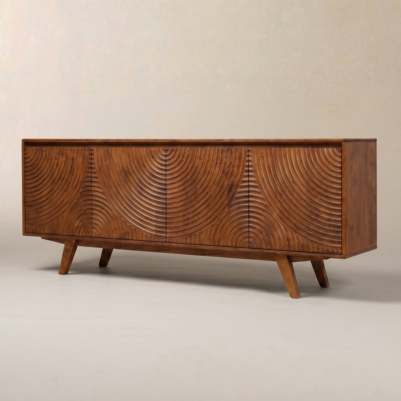 Mueble de TV de madera maciza Harmony-1