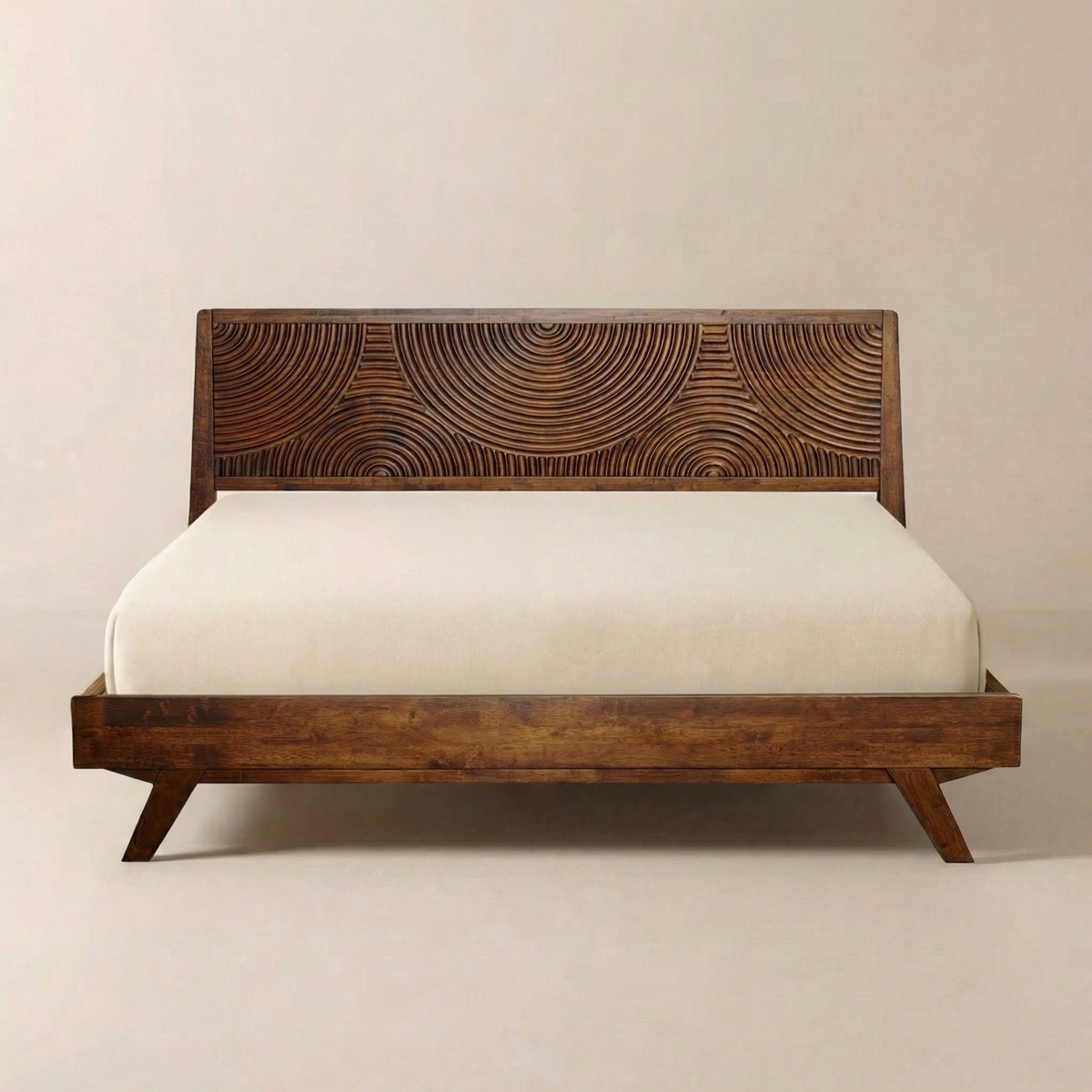 Base de cama de madera maciza Harmony