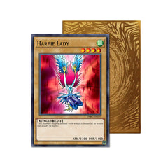 Harpie Lady Metal Orica Card-1