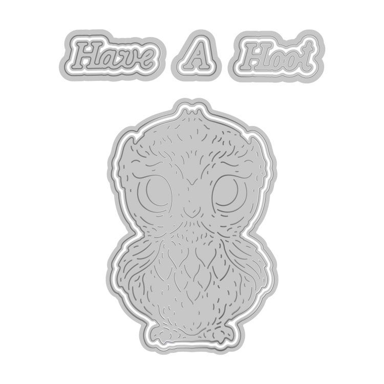 Carnation Crafts Have A Hoot Die Set-2