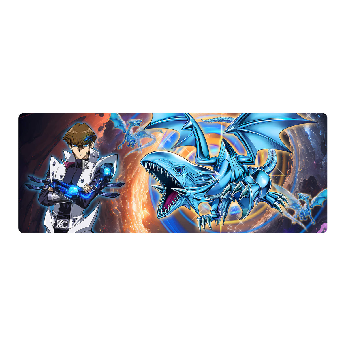 Heart of the Blue Eyes Mouse Pad-2