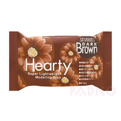 Pâte à modeler souple Hearty - Marron foncé 50 g-1